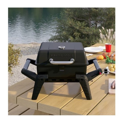 #ad Master Forge Small 360 Sq. in Black Portable Liquid propane and charcoal Grill $72.13
