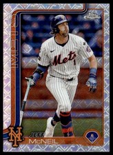 2025 Topps Chrome Logofractor Edition #167 Jeff McNeil