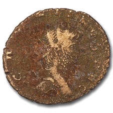 Roman Coin Gallien Antoninian Rev. Antelope 267 AD Billon RIC.176