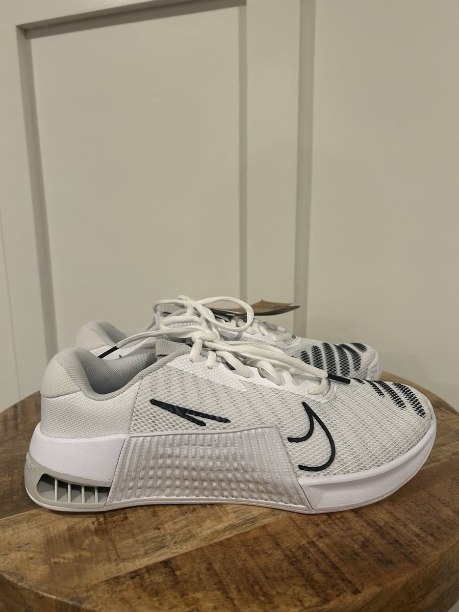 Size 8-Men's Nike Metcon 9 TB White Black Photon Dust Mens Gym