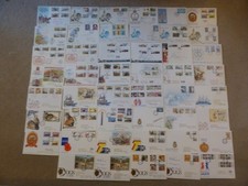 Excellent Collection 1973-96 Isle of Man FDCs - all signed (47) - rf001