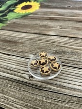 Minature Dolls House X6 Mince Pies Handmade,perfect for Cafe,dining room,kitchen