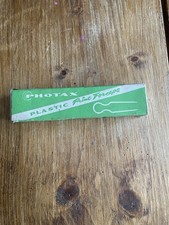 Vintage Photax Plastic Print Forceps Tongs Boxed Darkroom Photography Film Tool