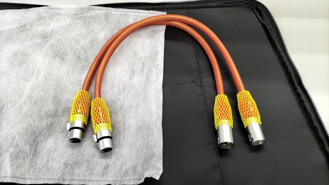 Cable de audio equilibrado Acoustic Harmony Hibiki XLR de 0,5 pulgadas, buen estado