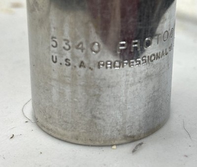 Proto 5340 Deep Well Socket 1 1/4 