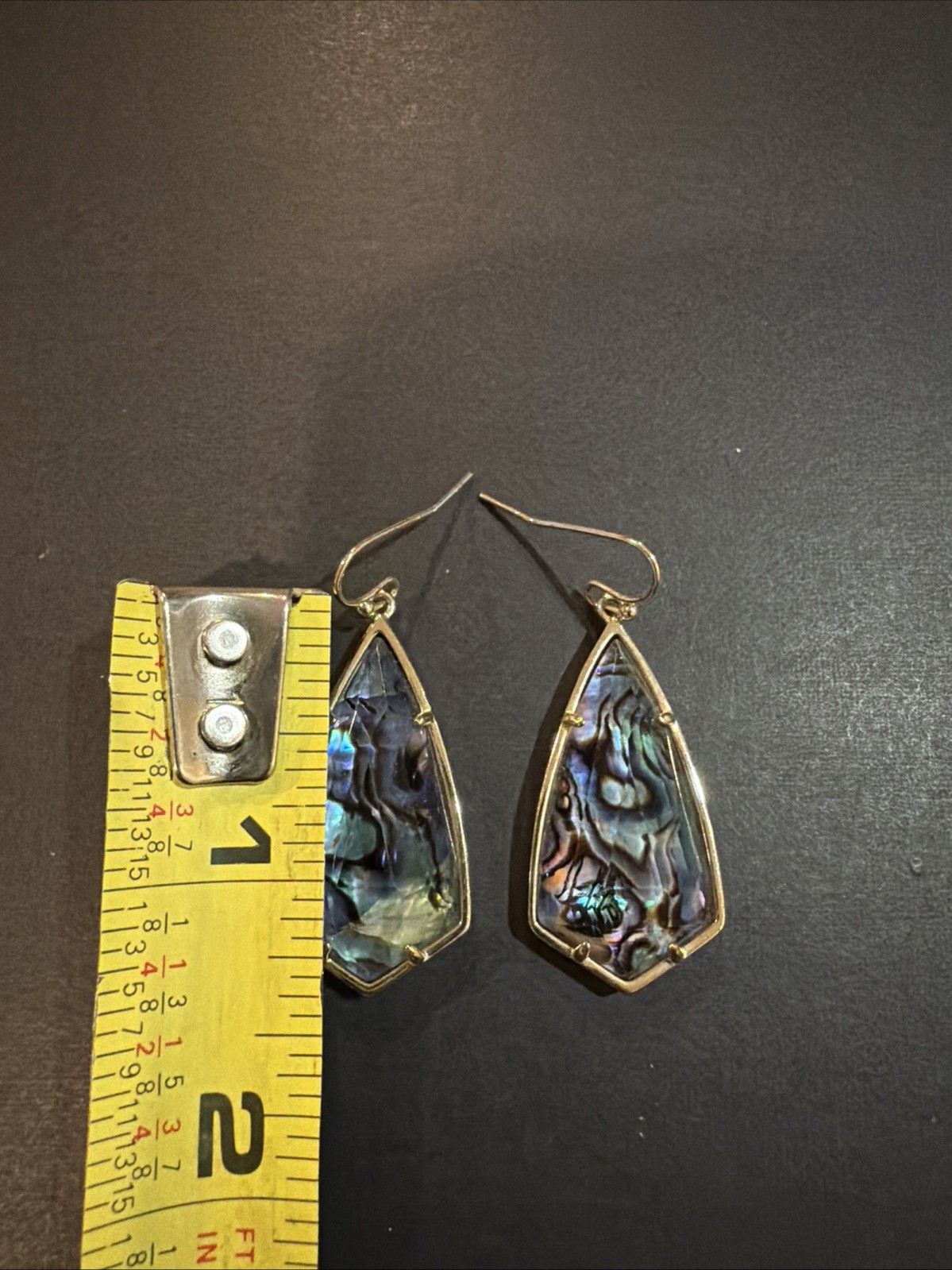 Kendra Scott Abalone Shell Dangle Drop Earrings - image 7
