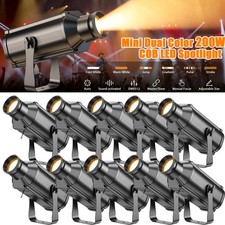 200W Dual-Color COB Spotlight Audience Blinder Light Warm Cool White Lighting