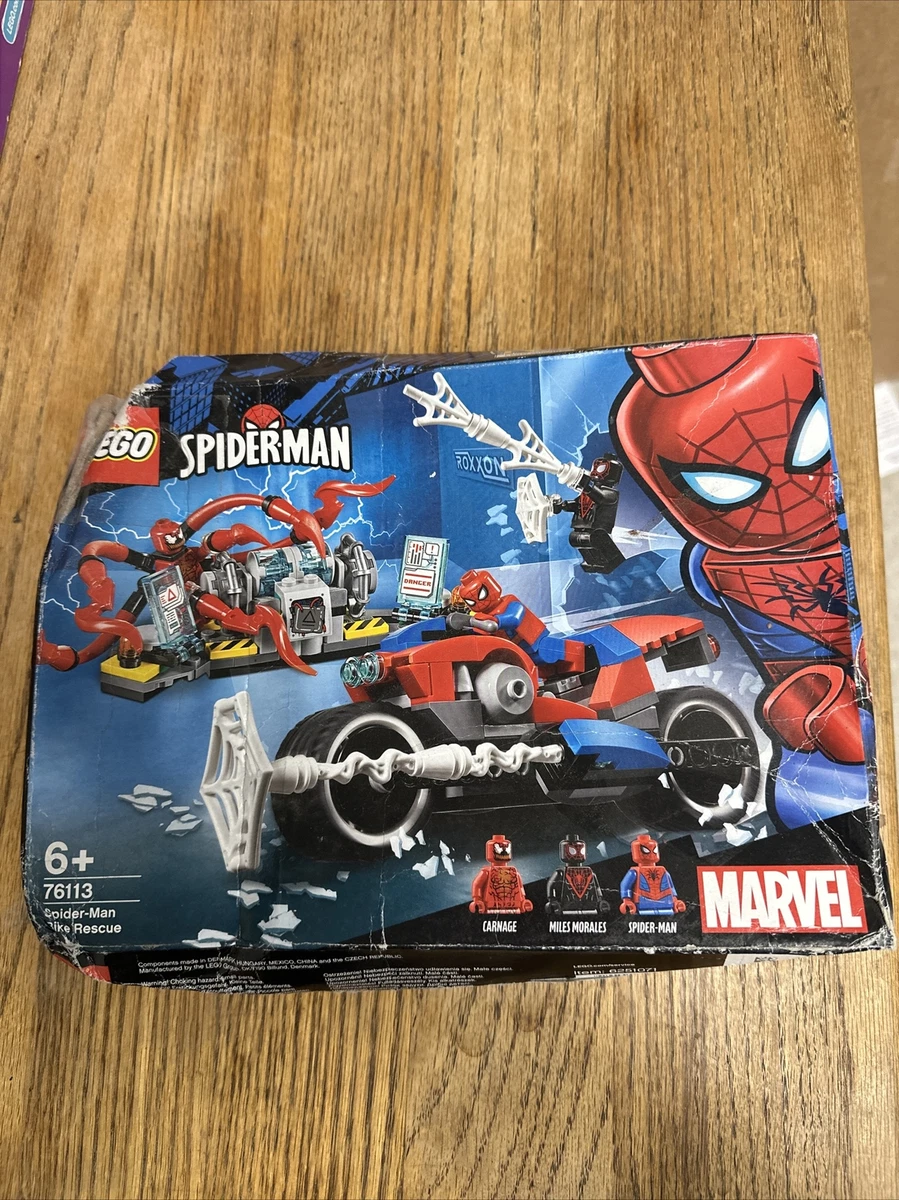 Spider man bike rescue lego hotsell