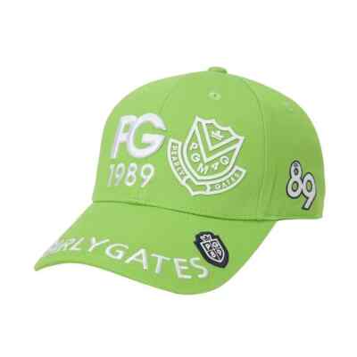 Genuine PEARLY GATES GOLF Volume Logo Embroidered Ball Cap Hat Green