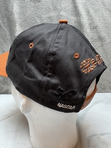 Vintage Cracker Barrel 500 Hat Atlanta Motor Speedway NASCAR Black Strapback Y2K - Picture 5 of 12