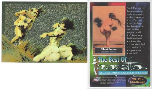 1996 Best of Frazetta All-Chromium by Comic Images singoli Scegli la tua carta! - Foto 83 di 100