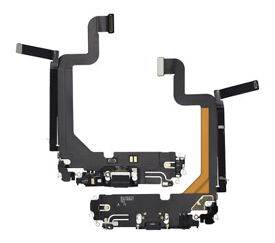 Charging Port Flex Cable Compatible For iPhone 14 Pro Max Premium Deep Purple