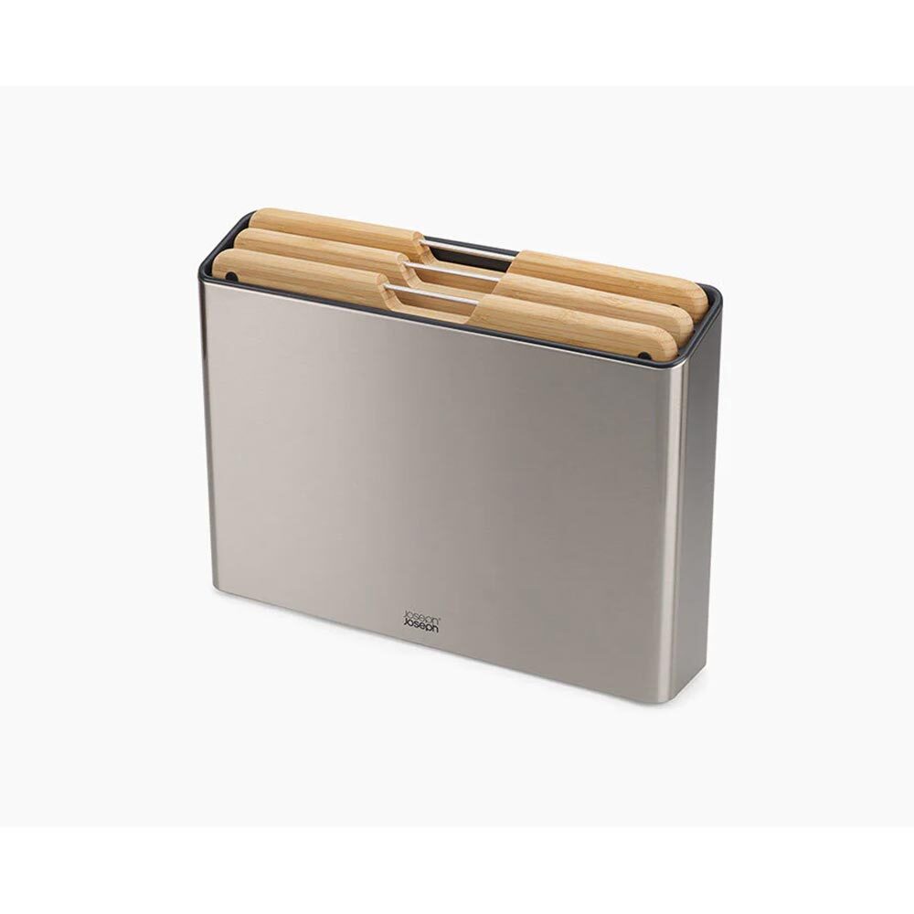 Joseph Joseph Folio Steel Bamboo Chopping Board Set 3 Piece | 60229 | Box Opened