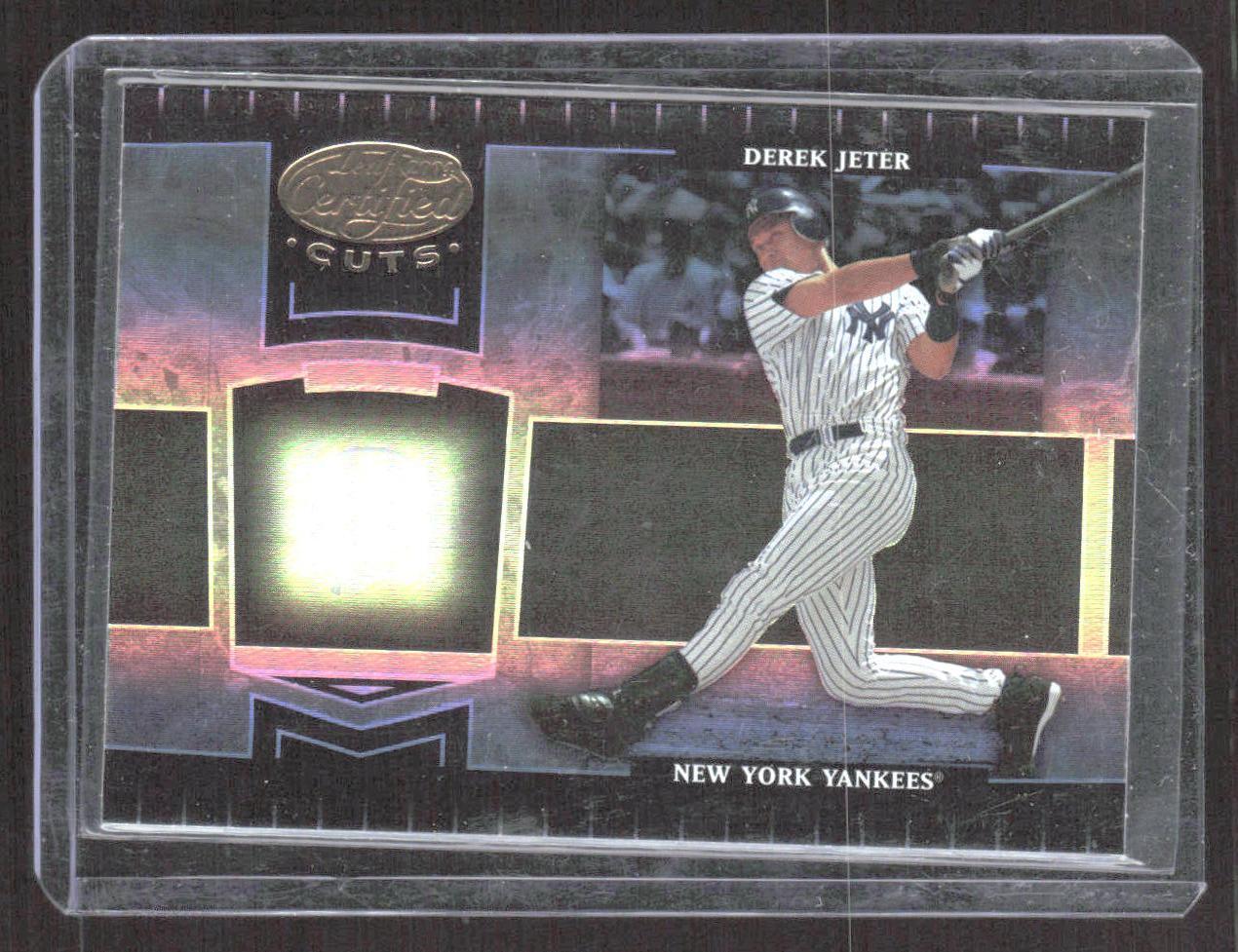 Derek Jeter 2004 Leaf Certified Cuts 0 New York Yankees #136