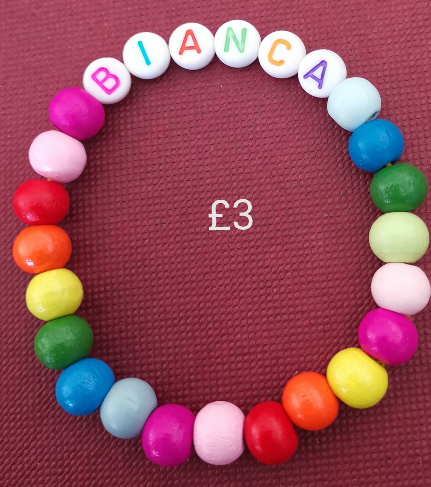 Personalized Bianca Bracelet for Birthdays Anniversaries Valentines-image