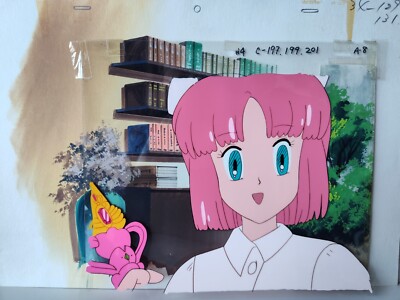 MAGIC PRINCESS MINKY MOMO ANIMATION PRODUCTION ART HAND PAINTED CEL ANIME NURSE