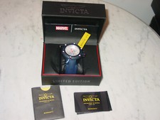 Orologio Invicta Marvel Spiderman numero modello 26003 edizione limitata 139/3000! 