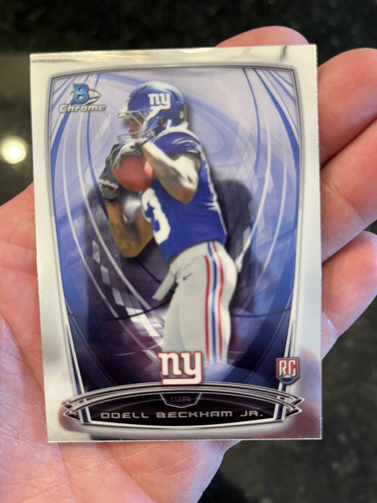 2014-15 Bowman Chrome Odell Beckham Jr RC Rookie Card