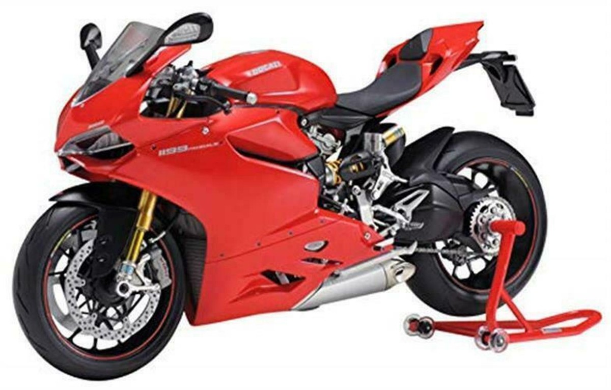 Ducati 1199 1/12スケール　プラモデル完成品 1/12 Motorcycle Series No.129 Ducati 1199 Panigale S Plastic