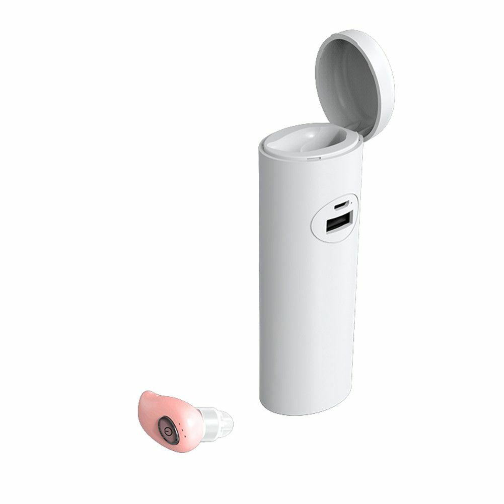 Mini Bluetooth Earpiece Wireless Headset Single Earphone with Charging Case
