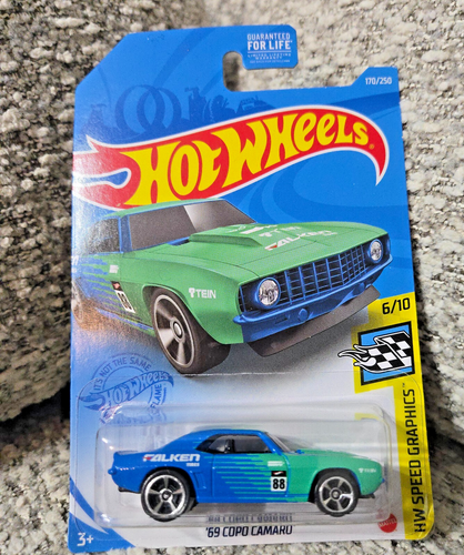 2021 Hot Wheels HW Speed Graphics 6/10 '69 Copo Chevrolet Camaro 170/250