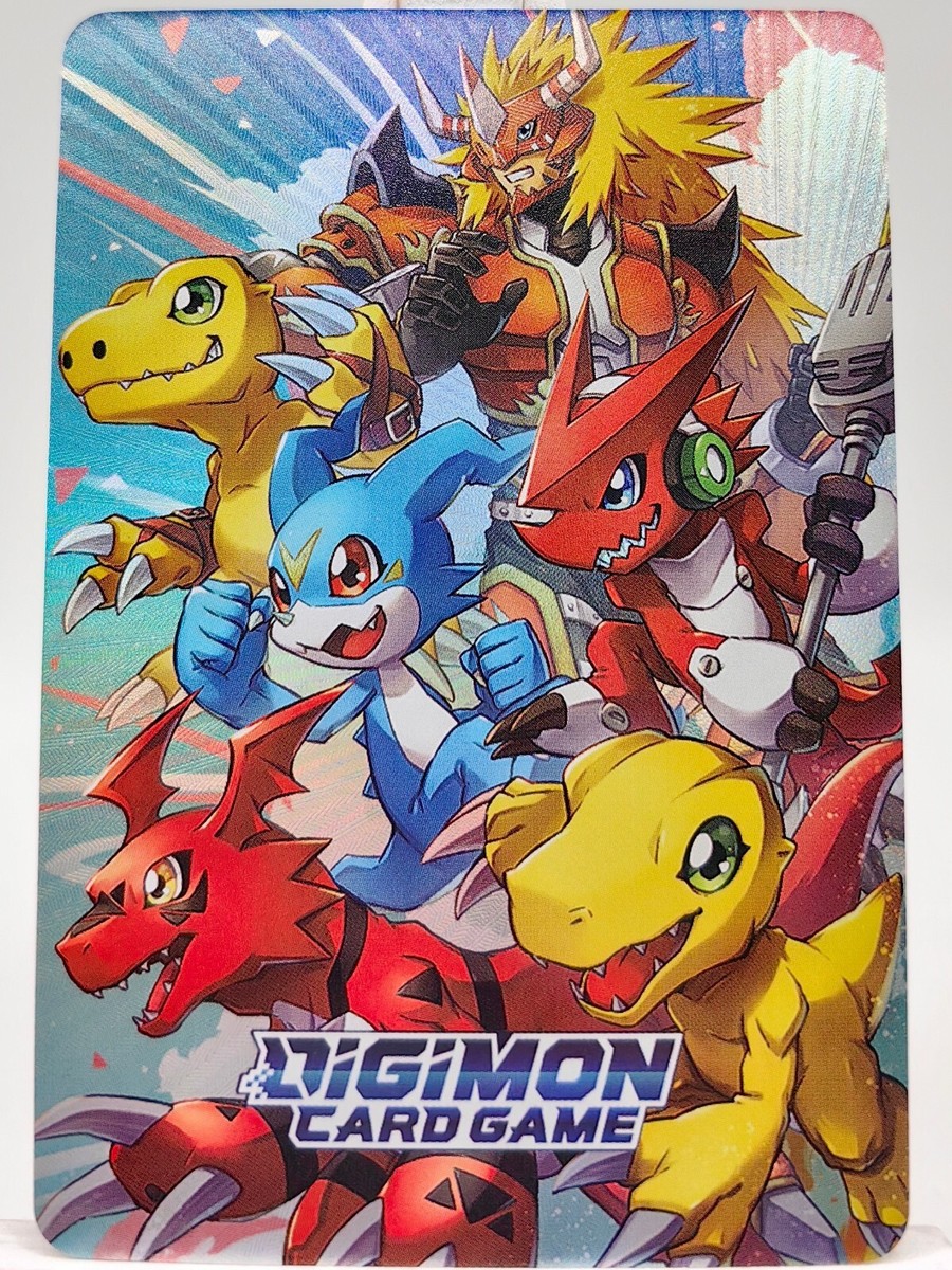 Custom Digimon Adventure - Battle Spirits Anime Holo Custom Card CCG