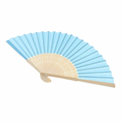 Accessoires vintage bleu en bambou