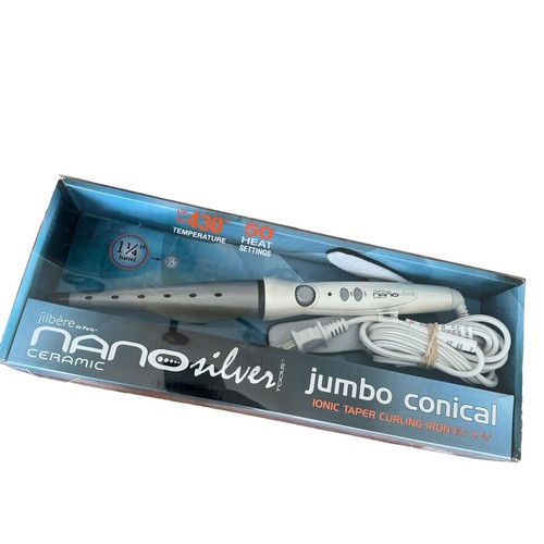 Clipless Curling Conair Pro Nano Silver Ceramic Curling Iron