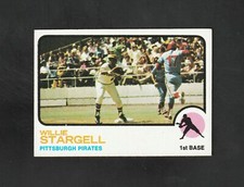 1973 Topps Willie Stargell #370 -- Pirates HOF ~~ Nice Card!