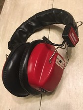 Vintage Winston Racing Headphones HP-10000 AM/FM Radio Fully Tested  Working