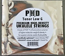 PHD Ukulele Strings TENOR LOW G Daniel Ho Jason Arimoto
