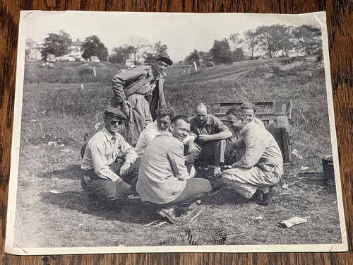 1930s Midget Car Race Original Photo #5 8" x 10" Crew Ohio?