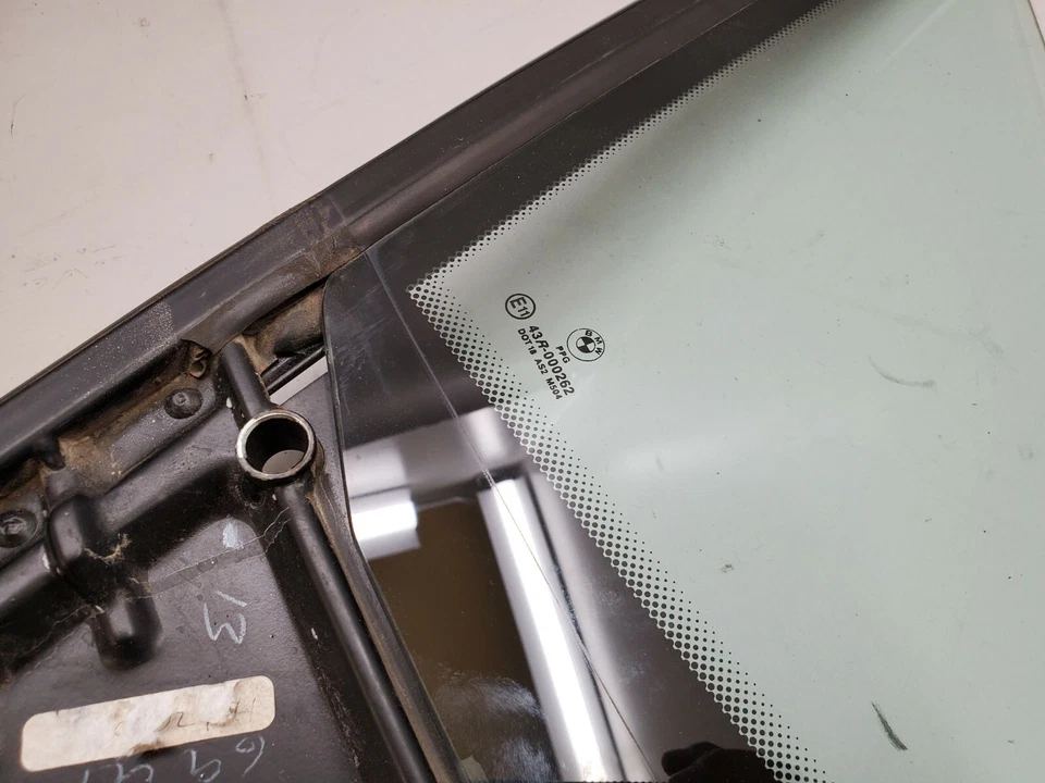 BMW Z3 Roadster Cuarto Ventana Vidrio Delantero Derecho Pasajero 96-02 OEM Bueno Foto 2 de 4