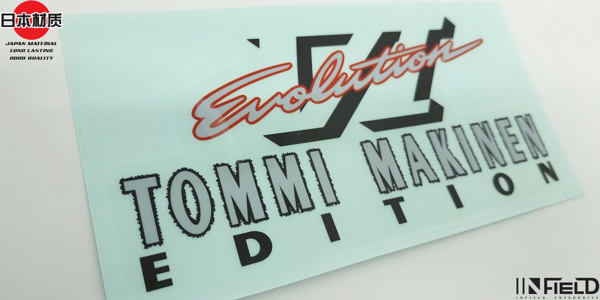 JAPAN MATERIAL MITSUBISHI EVO 6 TOMMI MAKINEN TME TAILGATE HATCH 