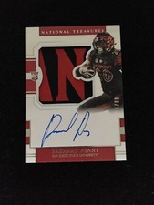 2018 National Treasures Rashaad Penny RPA RC Auto #/99 Seahawks 