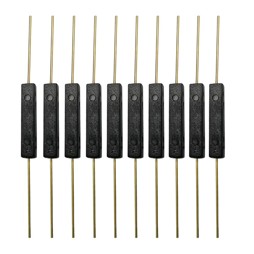 10Pcs Plastic Reed Switch Reed Contact Normally Open (N/O) Magnetic Induction Sw - Picture 10 of 11