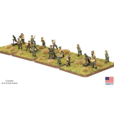 Nam 1965-1972 VUS717 4.2 in Mortar Platoon Gaming Miniatures
