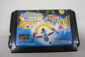 THUNDER FORCE 4 Sega Mega Drive Megadrive MD Genesis Namco w/Manual Case Used JP