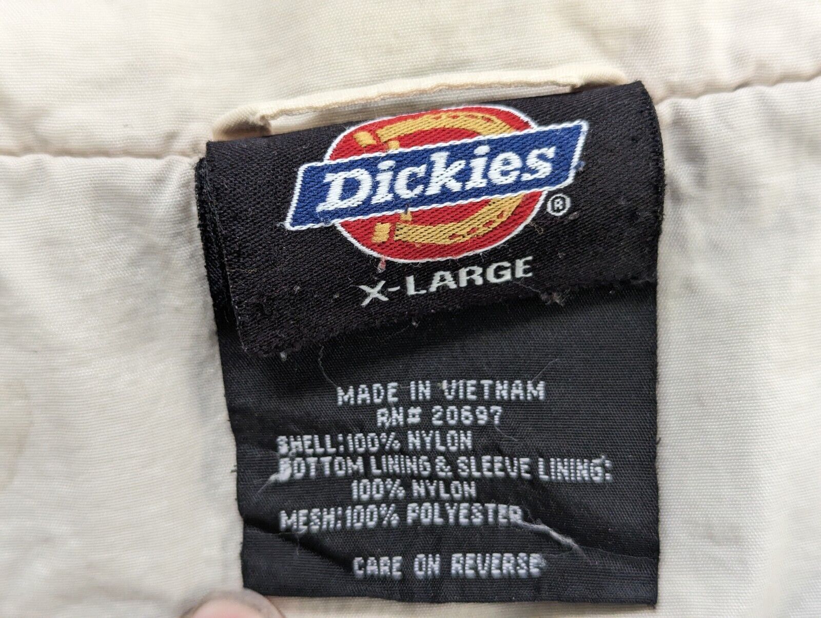 Vintage Dickies Jacket Mens Extra Large Blue And … - image 6