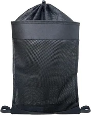Golf Push Cart Storage Bag,Golf Organizer, Mesh Closure One Size, BLACK 