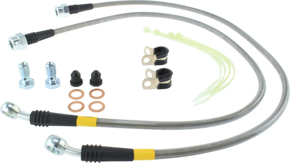 StopTech Stainless Steel Front Brake Line Kit for 99-07 Chevy Silverado 1500 Foto 2 de 3