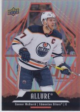 2022/23 ALLURE..CONNOR McDAVID..SUNRISE..CARD # 30..OILERS..FREE COMBINED SHIP