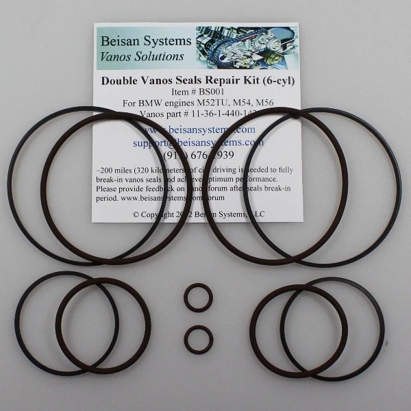 Beisan Systems Doble Vanos Kit Reparación Completo M52TU M54 + Regalo - Imagen 3 de 4