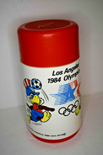 Vintage Los Angeles 1984 Olympic Thermos by Aladdin Industries, Made in USA