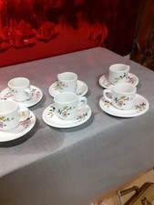 6 Tasse Sous Tasse Apilco Henri Julien