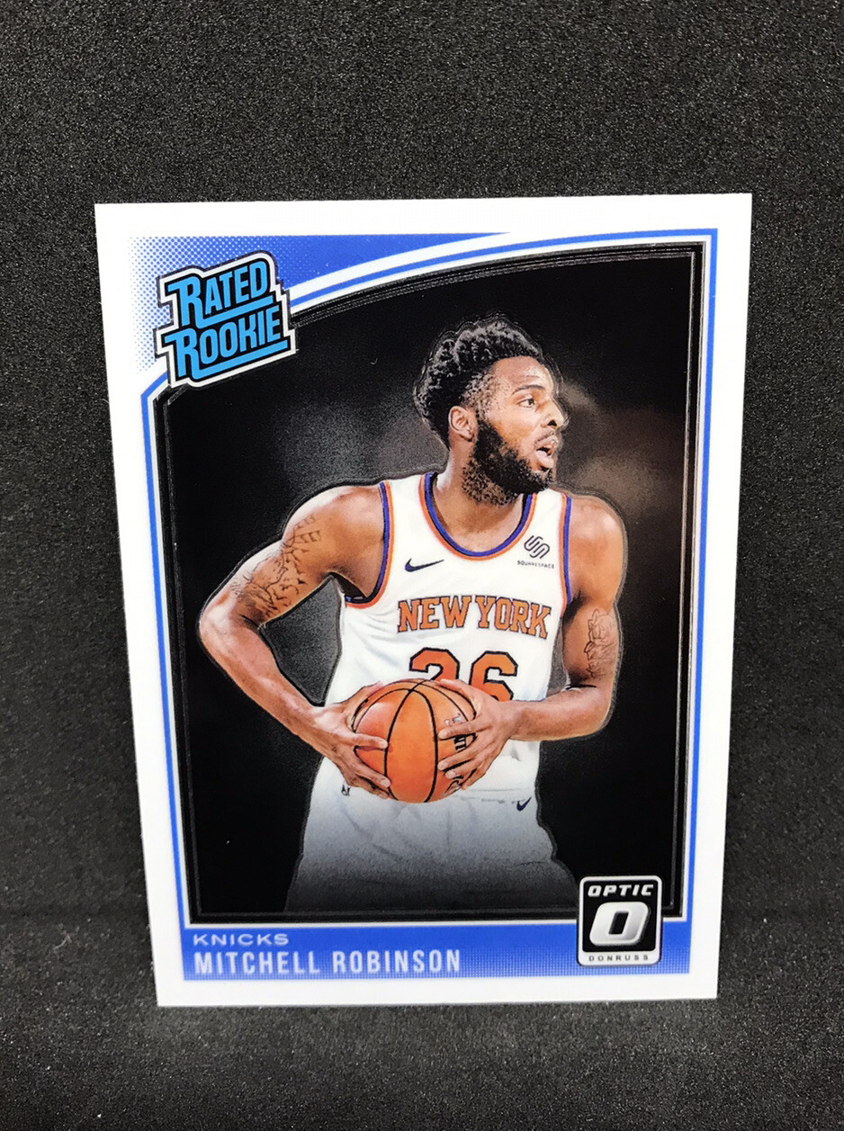MITCHELL ROBINSON 2018-19 Donruss Optic RATED ROOKIE RC #163 NEW YORK KNICKS