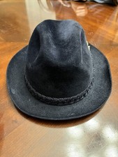 Vintage Stetson Navy Blue Fedora