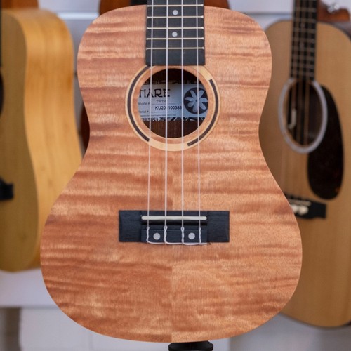 Tanglewood Tiare Series Concert Ukulele with Bag (All Flame Mahogany)