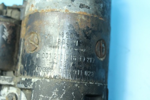 VW Derby Golf I Scirocco Audi 50 80 Starter Bosch 0001211216 036911023 - Foto 3 di 3