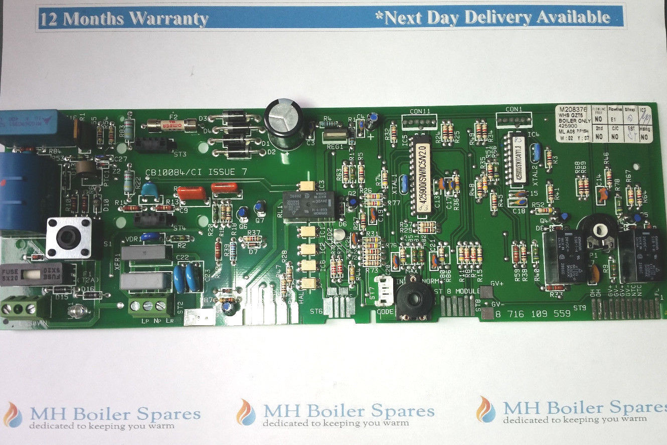 WORCESTER GREENSTAR 12RI 15RI 18RI 24RI Board PCB 87483008550